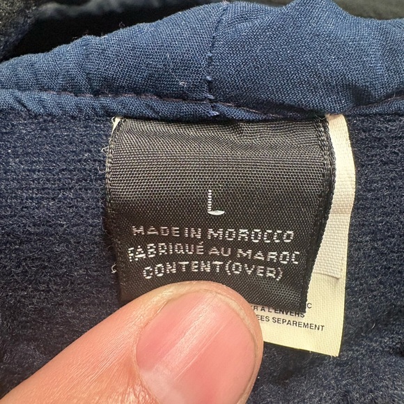 Patagonia Vintage Fleece Hat Beret Made in Morocco Large Earflap Cap - Picture 5 of 5